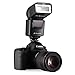 Powerextra Flash Speedlight DF-400 for Canon Nikon Olympus Pentax Samsung Fujifilm Ricoh DSLR and Digital Cameras with Single-Contact Hot Shoe