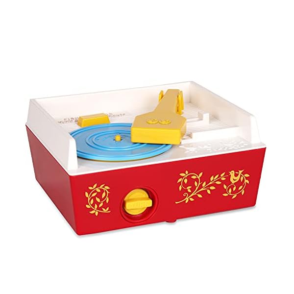 Fisher-Price-Classics-1697-Music-Box-Record-Player-Baby-Musical-Toy-Baby-Interactive-Toy-with-10-Songs-Classic-Toy-with-Retro-Style-Packaging-Pretend-Play-Toys-for-Boys-and-Girls-Aged-18-Months Basic Fun Fisher-Price Classics 1697 Music Box Record Player, Baby Musical Toy, Baby Interactive Toy, Classic Toy with…