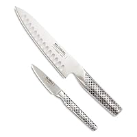 Global 8541908688 2 Piece Knife Set, 2.3, Silver