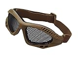 Ourdoor CS Airsoft Tactical Wrie Mesh Goggles with Adjustable Strap