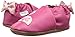 Robeez Pink The Flamingo Soft Sole Crib Shoe (Infant), Hot Pink, 12-18 Months M US
