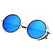 eshion Retro Vintage Fashion Round Arrow Style Metal Frame Sunglasses Eyewear