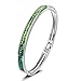 Kate Lynn Rhinestones Bracelets for Women Jewelry Cubic Zirconia Tennis Bracelets Crystals Bangle Bracelet for Girls Birthday Gifts for Her Sister