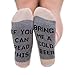 IF YOU CAN READ THIS Funny Saying Knitting Word Combed Cotton Crew Wine Coffee Beer Pizza Socks for Men Women