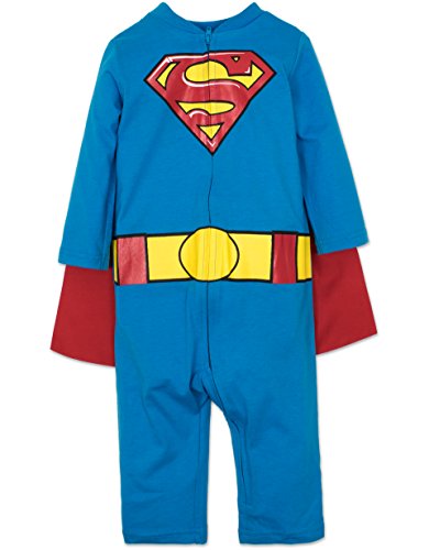 Baby Boys' Superman Costume Coverall with Cape