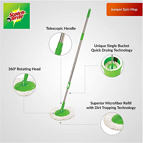 scotch brite jumper spin