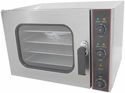 2019 Door Design Commercial Electric Convection Oven 4 Baking Trays Mist Spray