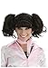 Fun Costumes Grease Jan Wig Standard Black