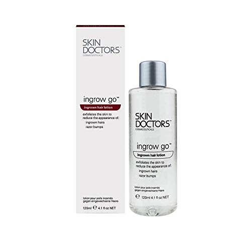 Skin Doctors Ingrow Go Lotion Ingrown Hair Treatment Razor Bumps