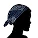 Triple9 Automotive Gear Balaclavas Seamless Face Mask Bandanas (Small Paisley- Navy)
