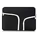 Egiant Laptop Sleeve 13.3 Inch, Water-Resistant Protective Bag for Mac Air, Pro 13 Retina Touch Bar, 12.9 Inch iPad Pro, Surface Book, Chromebook 13.3, Computer Notebook Carrying Cases-Black