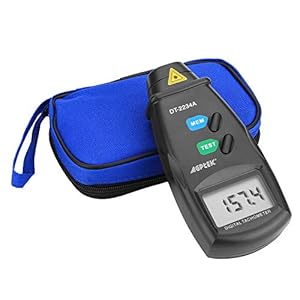 FITNATE Handheld digitale laser toerenteller contactloze toerentalmeter motor snelheidsmeter pistool meetbereik: 2.5…