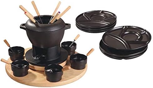 Set per fonduta in ghisa