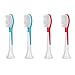 4 pcs Replacement Brush Heads Compatible with Philips Sonicare Kids Small Electric Toothbrush, Fully Compatible With All Sonicare for Kids Models - Model HX-6044 - by FolksCare(TM)