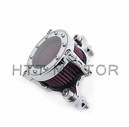 Chrome Air Cleaner Intake Filter System Kit Fit Harley Sportster XL 883 1200 04-15