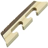 Estone 1pc High Quanlity Maple Ebony Bridge For 6 String Banjo Ukulele New