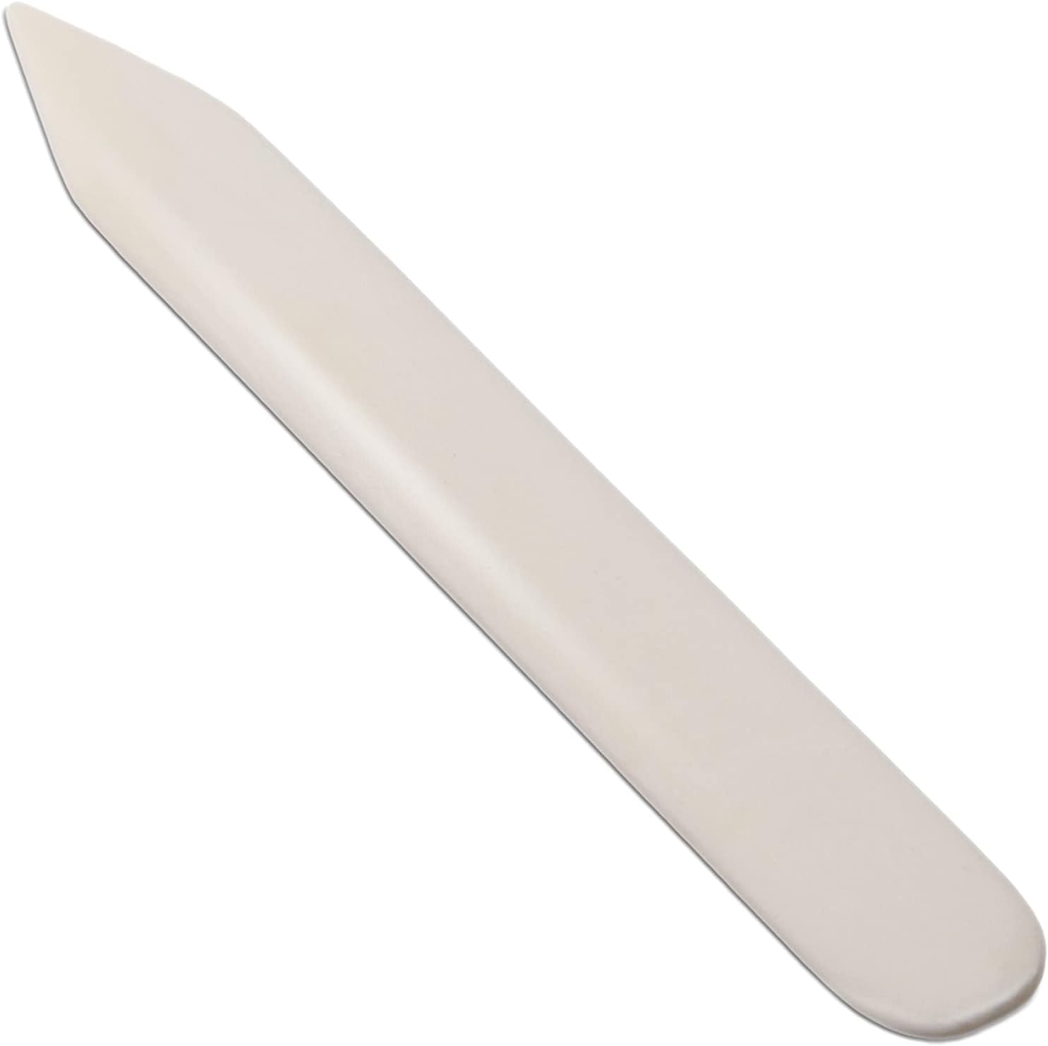 VENCINK Genuine Bone Folder Scoring Folding Creasing Origami Paper Creaser Crafting Scrapbooking Tool for DIY Handmade Leather Burnishing Bookbinding Cards and Paper Crafts (100% Cattle Bone)