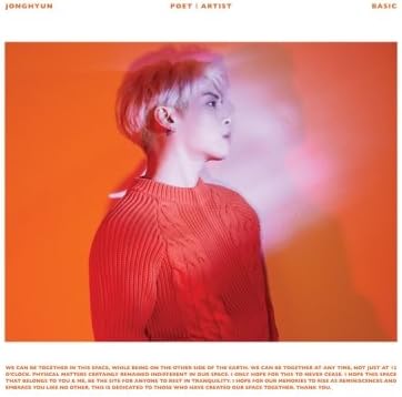 JONGHYUN SHINee - [Poet ᛁ Artist] CD+Booklet+Folded Poster