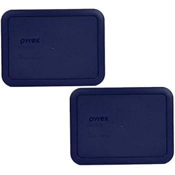 Pyrex 7210-PC 1113816 3 Cup Blue Lid (2-Pack)