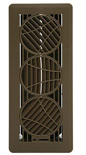 The Deflector Floor Vent Register With 360 Degree Directional Air