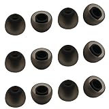 ALXCD Ear Tip for Jaybird X4 X3 Earphone, Medium Size 6 Pair Soft Silicone Replacement Earbud Tips, Fit for Jaybird Bluebud X3 X4 Earphone [6 Pair/4.5mm](M)