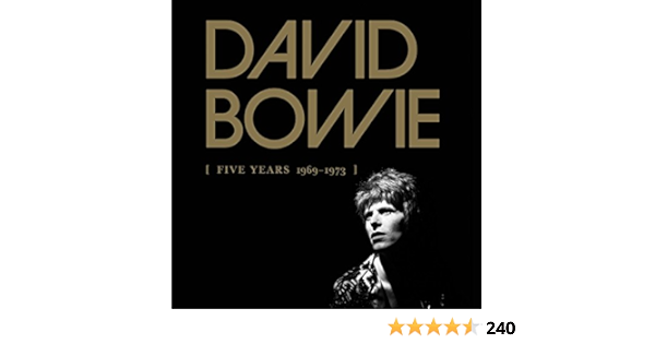 David Bowie Five Years 1969 1973 Amazon Nl Muziek