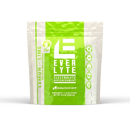 Sqwincher EverLyte Stik, Lemon Lime, 1 oz (Pack of 96)