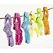 Fun Express Plush Neon Long Armed Gorillas Party Favors - 12 Pieces