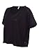 Bella + Canvas Ladies' Flowy Boxy T-Shirt M BLACK