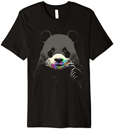 Men's Panda Unicorn Shirt (ML) 2XL Black