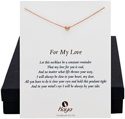 Romantic Gift For Her, Forever 21 Rose Gold Jewelry Necklace For Any Occasion, 17.5 inches