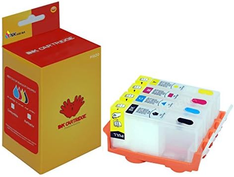 INKARENA Empty Refill Ink Cartridge Replacement For HP920 Ink Cartridge For HP 920 Compatible For HP Officejet 6500 6000 7000 7500 Printer