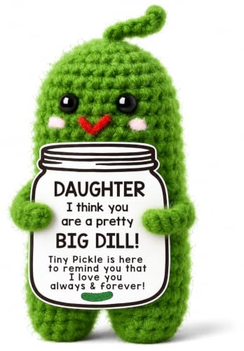 Handmade Crochet Pickle Doll