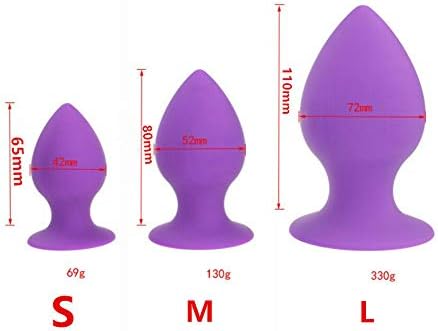 SHLIYAN-3Pcs/ Set Soft Medical Silicone Trainer Kit Anale Pugs Beginner Set for Women and Men Smooth Bûtt Pl'ugs Soft T-Shirt
