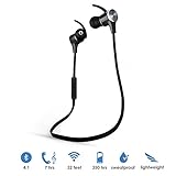 Inteloo Wireless Bluetooth Headphones Pulsse PL-2060 - Microphone Integrated - Hands-free - Noise Isolation - In Ear Design - earbuds with Up to 8 Hour Battery Life - High End Earbuds