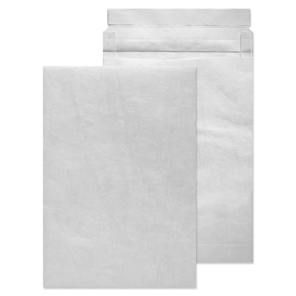 Tyvek Pocket Envelopes Strong Lightweight C5 H229xW162mm White Ref 551024 [Pack of 100] — image 1