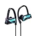 Bluetooth Headphones, ULAK Wireless Bluetooth Stereo Sports In-Ear [Noise Cancelling] [Sweatproof] Headsets for Gym Running Workout with Built-in Mic - Blue
