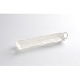 Pampa Bay Shatterproof Melamine Cracker Tray, 14.3 x 3.3 Inch, Food, Freezer, Dishwasher Safe, White