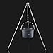 Tentock Portable Picnic 4-6 Persons 4L Stockpot Cooking Hanging Pot Aluminium for Outdoor Bonfire Party Team Tourthumb 3