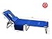 Kozyard Foldable Chaise Lounge Chair for Beach, Patio, Pool, Back Yard or Camping