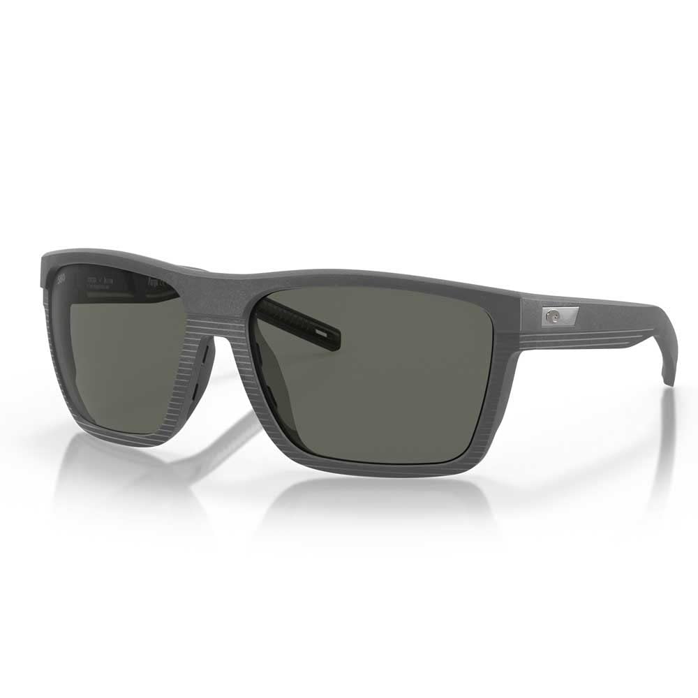 Photo 1 of ***missing charger***Costa Del Mar Mens Pargo Aviator Sunglasses, Net Dark Grey/Grey Polarized-580G, 61 mm