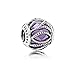 Pandora Women's 791968ACZ Intertwining Radiance Charm, Silver