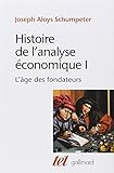 Histoire de l'analyse économique by 