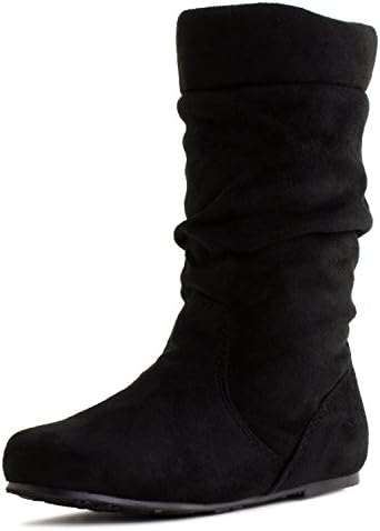 girls faux suede boots