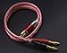 KK R1-B2-D0.5 4N OFC Speaker Wire Pair with RCA Male (Blue & Red) to 2 Pair Banana（4banana） Plugs 1.64Foot-Pair KK R1-B2-D0.5 (0.5M/1.64Foot)