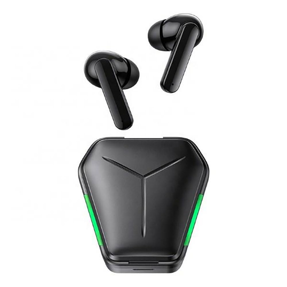 Usams JY01 Mobile Gaming TWS Headphones - Black/Green