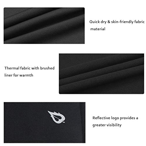 image for Baleaf Youth Boys' Compression Thermal Baselayer Sport Basketball Tigh
