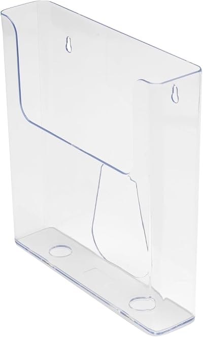 Deflecto Pack of 6 A4 Portrait Literature Stands Wall Mounted