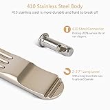 SUPRENT Finger Nail and Toe Nail Clipper Set, Precision Nail Clippers, Stainless Steel Nail Cutters, Best Nail Care for Women and Men, Home and Travel