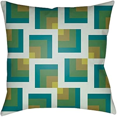 Amazon Com Tiwari Home 20 Apple Green Throw Pillow Cover With